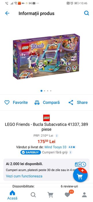 Lego friends " Bucla subacvatica 41337