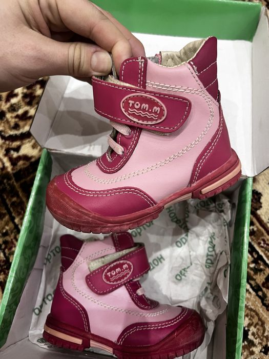 Ботинки детские для девочки осень весна