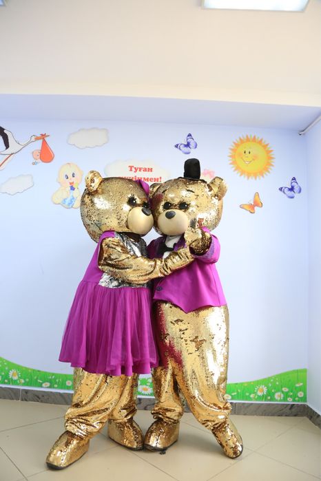 Мишка на прокат +колонка