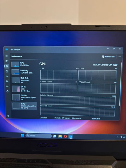 asus tuf gaming  f15