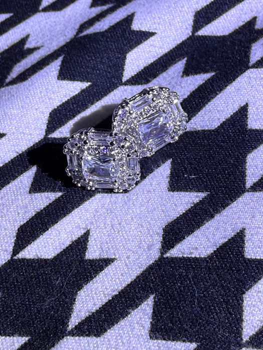 Cercei dama zirconiu