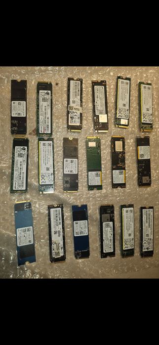 Lot SSD-uri M.2 NVMe 512GB / 1TB – Curățate industrial (Wipe complet / Aștept Oferte)