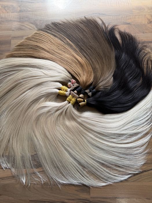 Естествена коса exstation на едро и дребно