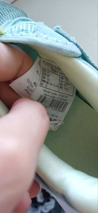 Детски летни маратонки размер EU31