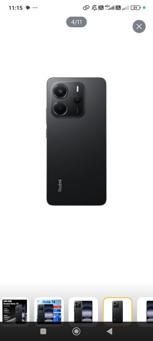 Redmi not 14 8x256 yangi