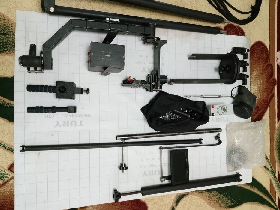 Vidio. Kran 3D galofka