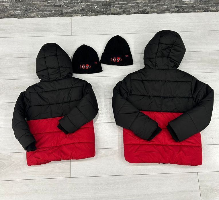 Яке и шапка на Спайдърмен