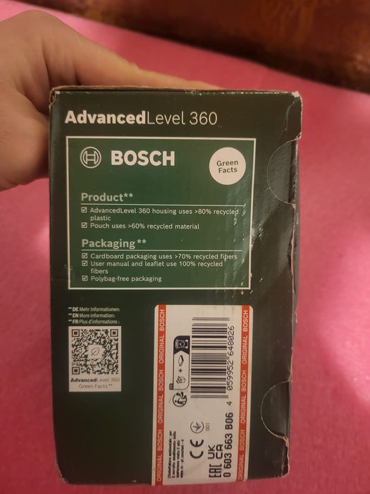 Nivelă Laser Bosch AdvancedLevel 360