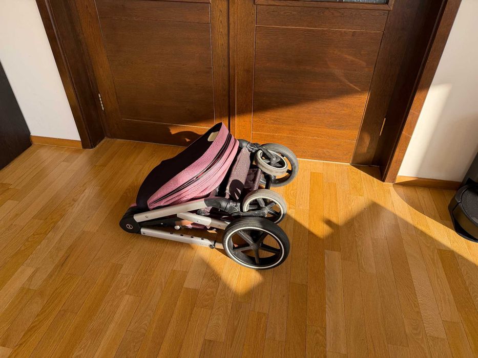 Детска Бебешка Количка CYBEX BALIOS S LUX Мagnolia Pink
