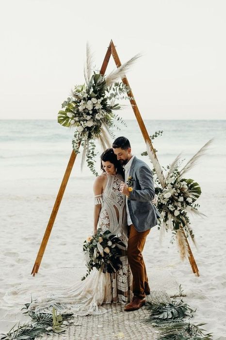 Свадебная арка в стиле Бохо