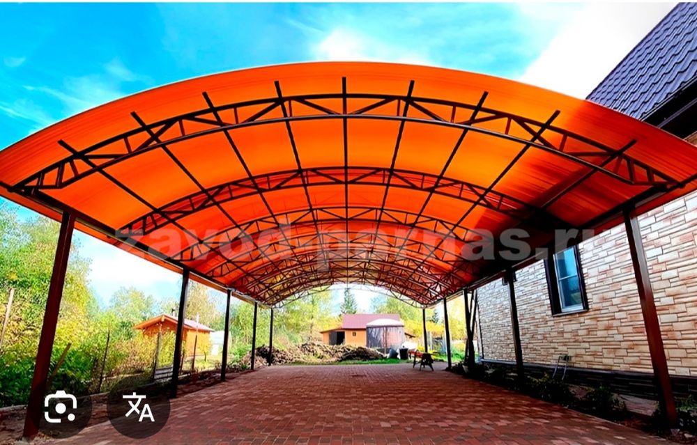 Навесы для дома сварочные работы