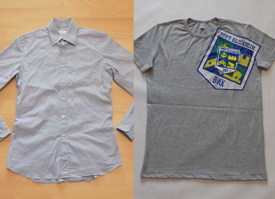 риза prada/bikkembergs тениска потник фанела блуза мъжка оригинал S/М