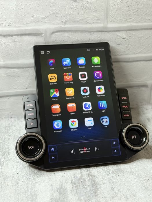 Магнитола Tesla 2K экран 8 Ядер сим карта 4/64Г CarPlay для любое авто