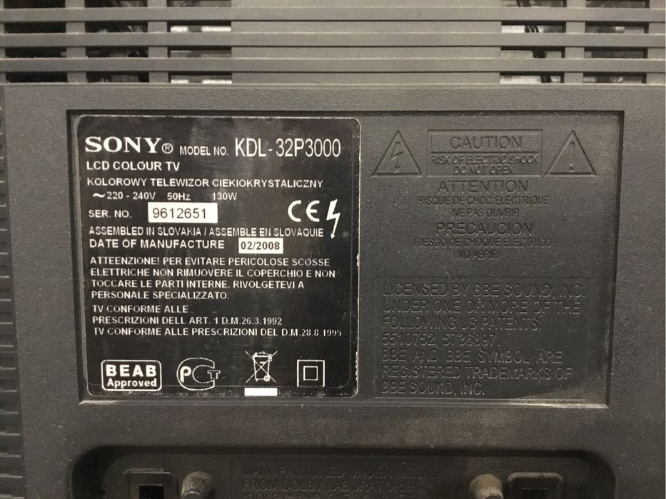 Продам телевизор sony bravia