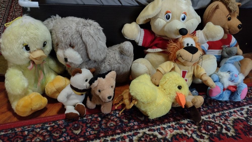 Лот от плюшени, детски играчки 10 бр