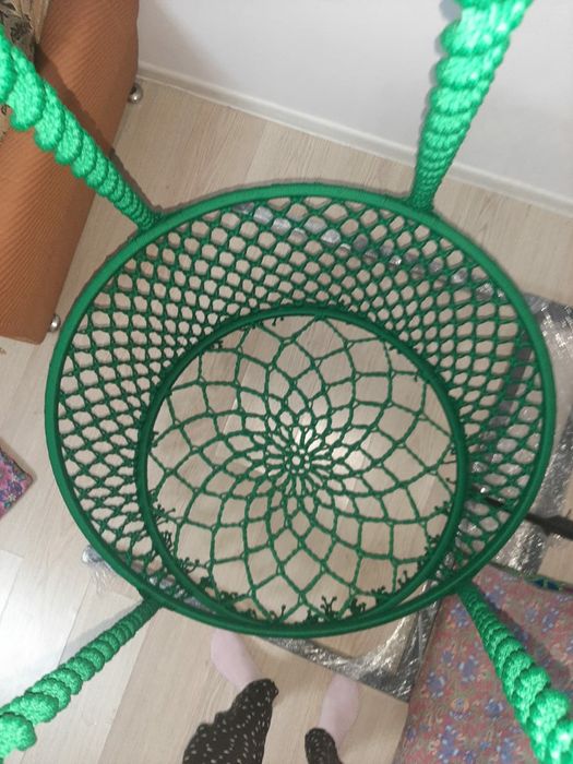 Кресло-качеля ручной работы