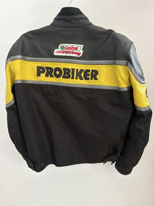 Geaca Moto piele Probiker Castrol Racing