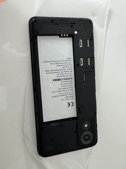 Telefon mobil TCL 501, 2GB RAM, 32GB, 4G, Prime Black