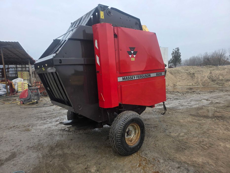 Presă de balotat rotunda Massey Ferguson  828