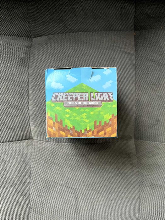 Лампа Minecraft Creaper - Гейминг Лампа Майнкрайфт Крийпър - USB порт за зареждане - Чисто Нова