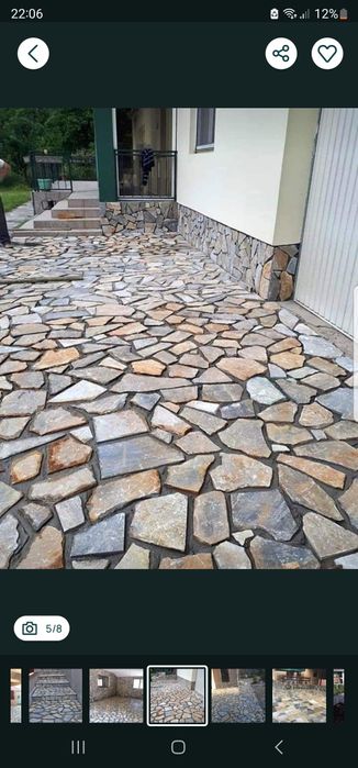Pavaje din piatră naturală 100%