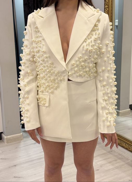 Сет комплект костюм с перли