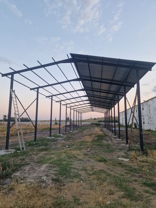 Soproane saivane fanare pe structura metalica hale metalice