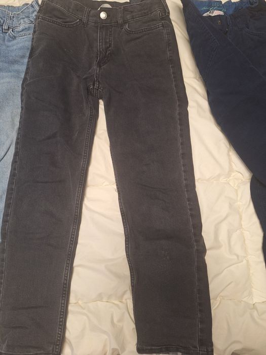 Pantaloni blugi băieți 9-10 ani, mar. 140