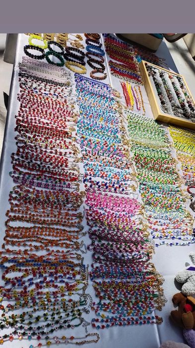 Чокер из бисера в Астане