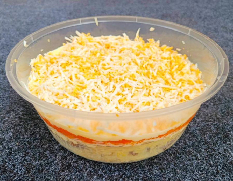 Салаты 1 кг. К новогоднему столу. Выгодные цены. Доставка по Ташкенту