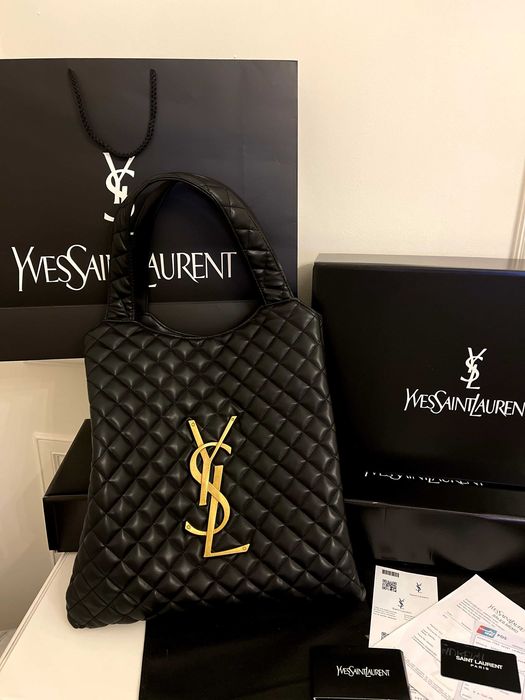 Poseta/Geanta Yves Saint Laurent ICare Leather 43x38x5