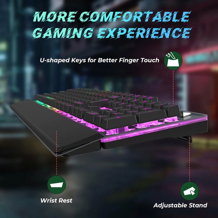 Tastatura de Gaming Race GT cu Fir