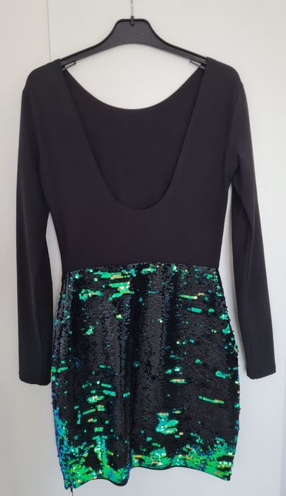 Rochie cu paiete reversibile