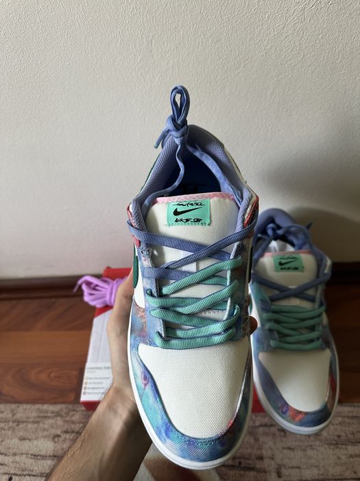 Nike SB Dunk Low Futura Laboratories Bleached Aqua