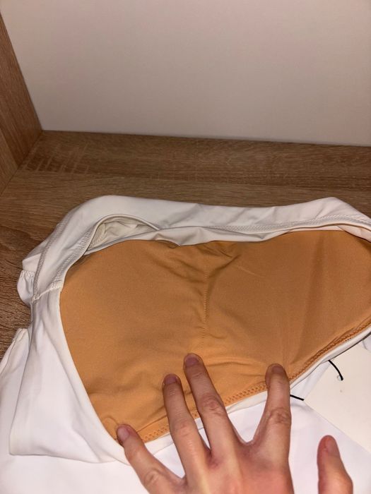 Costum de baie M oncler întreg alb