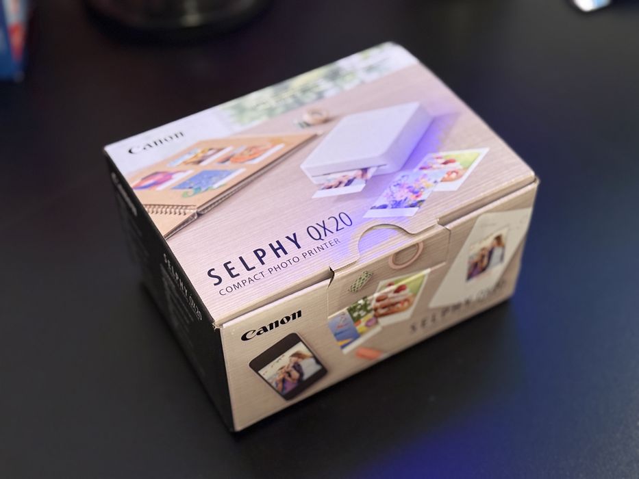 Imprimantă Foto Portabilă Canon SELPHY QX20 - NOUĂ, Sigilată!