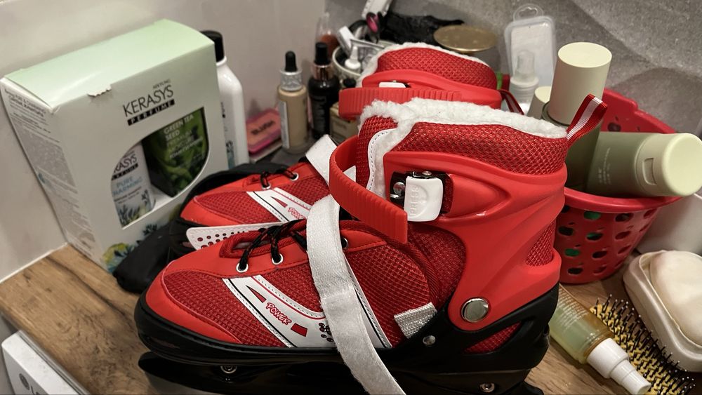 Коньки красныййй  39-41