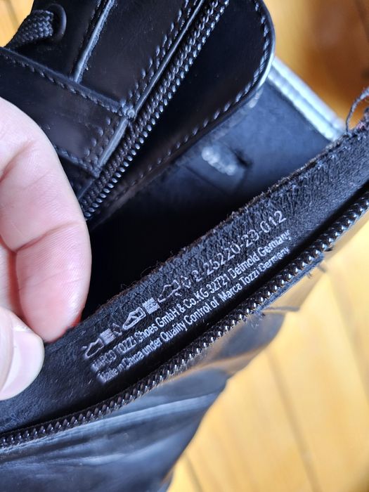 Ghete piele marco tozzi