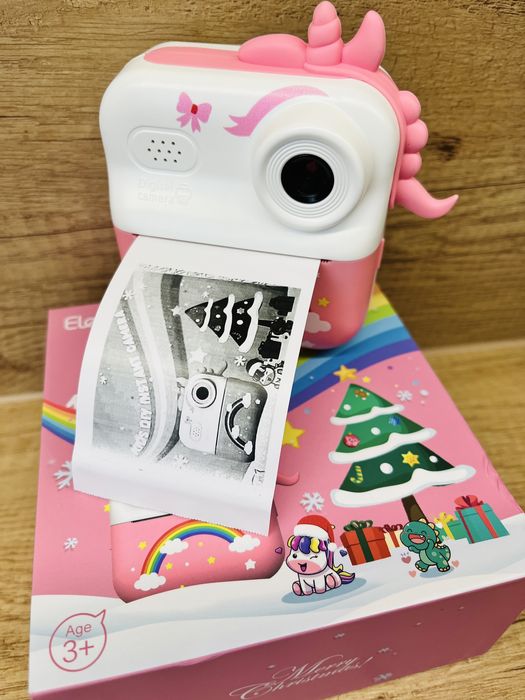 ПРОМО! Нов Детски фотоапарат с принтер за моментален печат