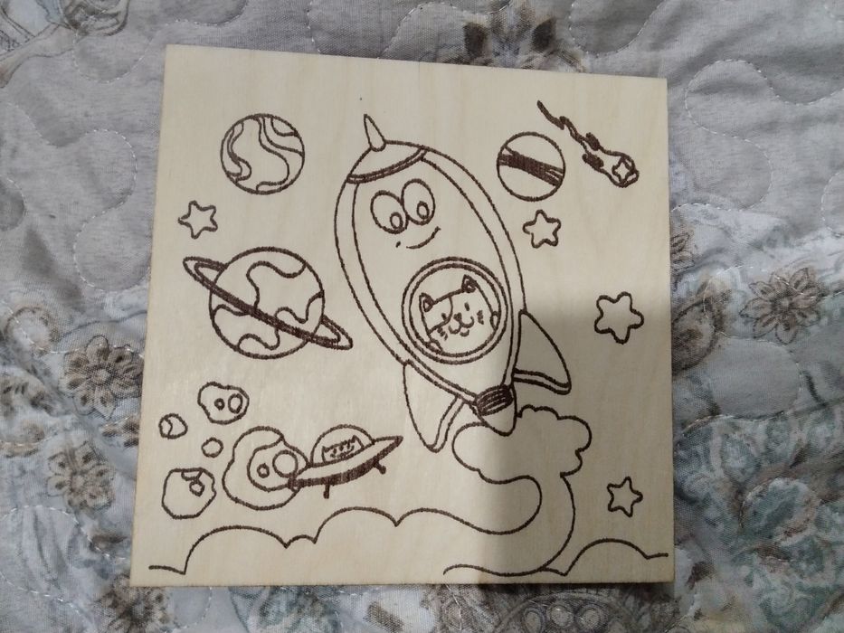 Продаю деревянные разукрашки двух сторонние