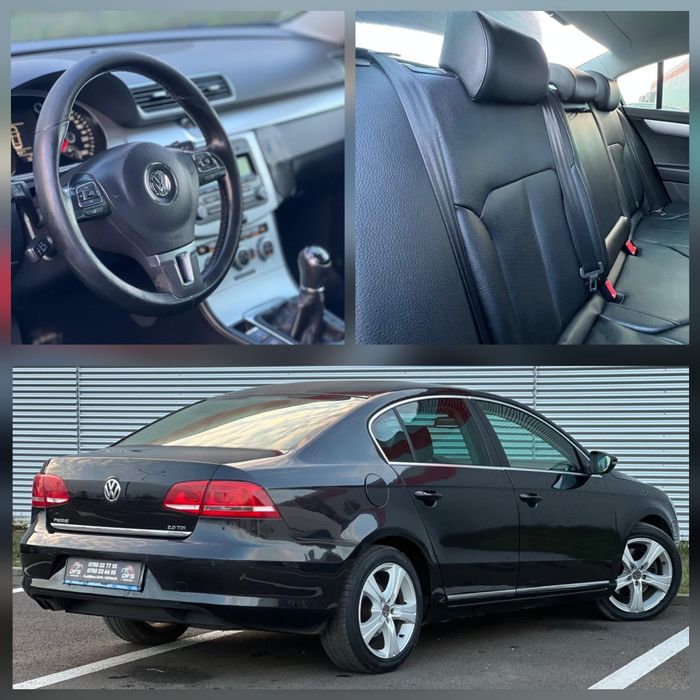 Vand Volkswagen Passat B7 2.0 TDI piele fabr 2015 impecabila urgent