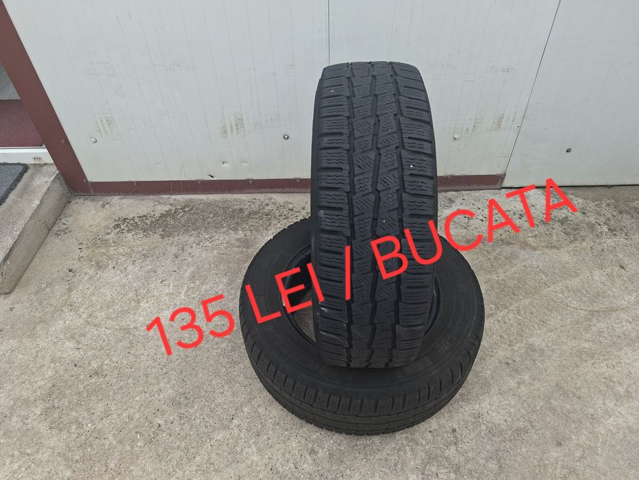 135 lei bucata! Doua anvelope M+S/IARNA 215 65 16C Michelin dot 2022