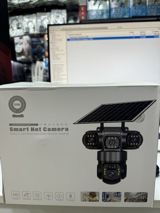 4G Смарт Камера Видео Наблюдения ! 4G Smart Video Kuzatuv Kamerasi