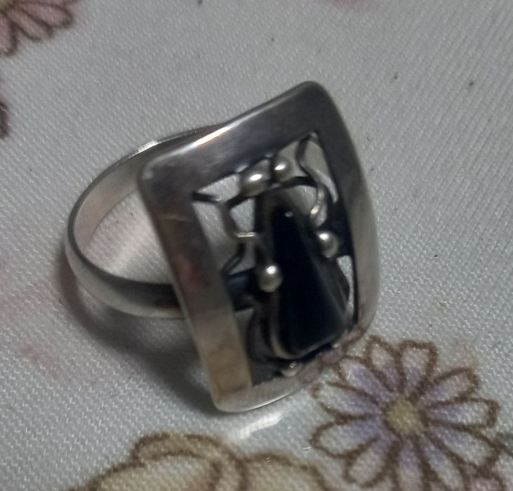 Кольцо ссср серебро