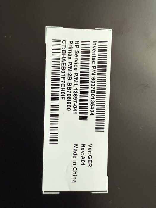 Vand tastatura iluminata HP P/N L13697-041