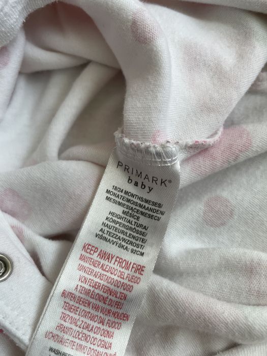 Комплект от 4 бодита с дълъг ръкав пижама ромпери 18-24 месеца момиче