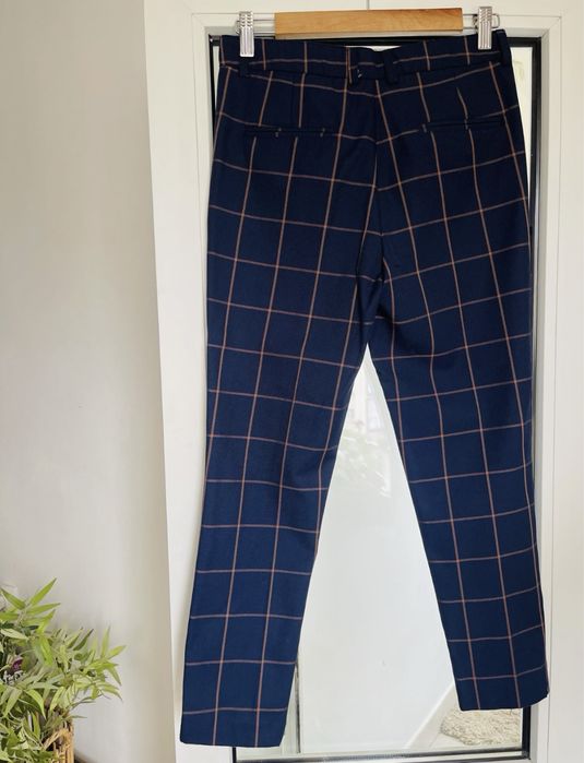 Pantaloni costum Reserved carouri 152cm
