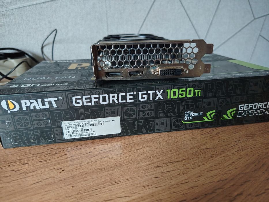 Видеокарта 1050ti 4g