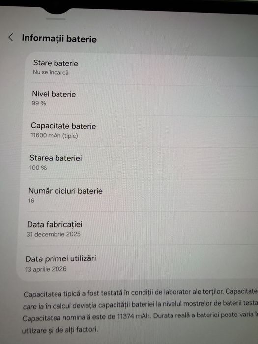 Samsung Tab S11 Ultra 512gb 12GB Ram, black