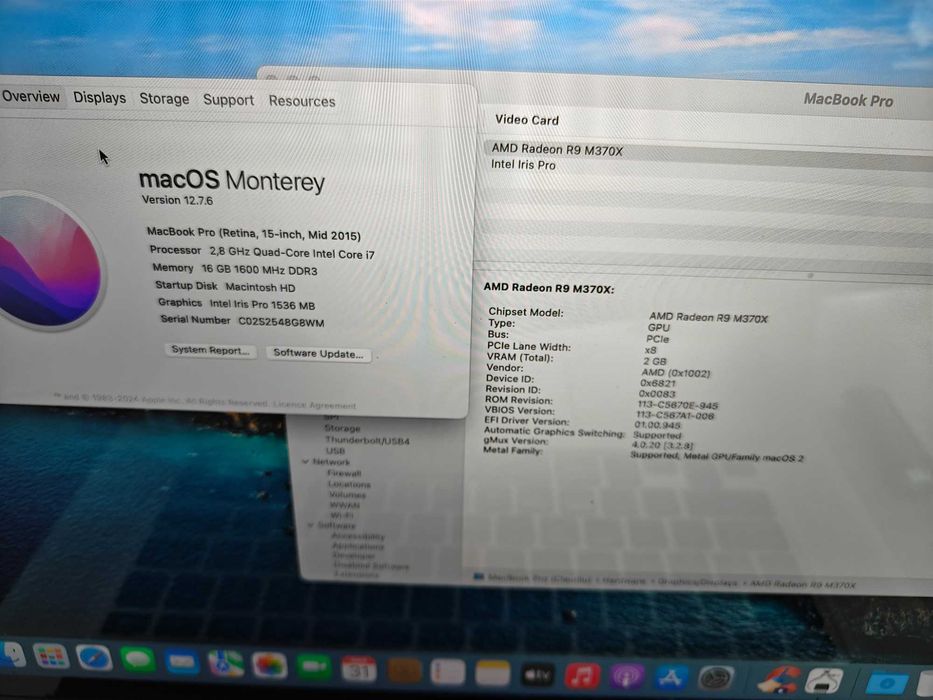 MacBook Pro Retina 15" ** Mid-2015 ** 16 GB RAM ** 1TB SSD ** A1398